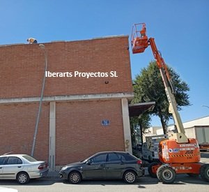 Reforma de albañilería en Madrid — estado ANTES